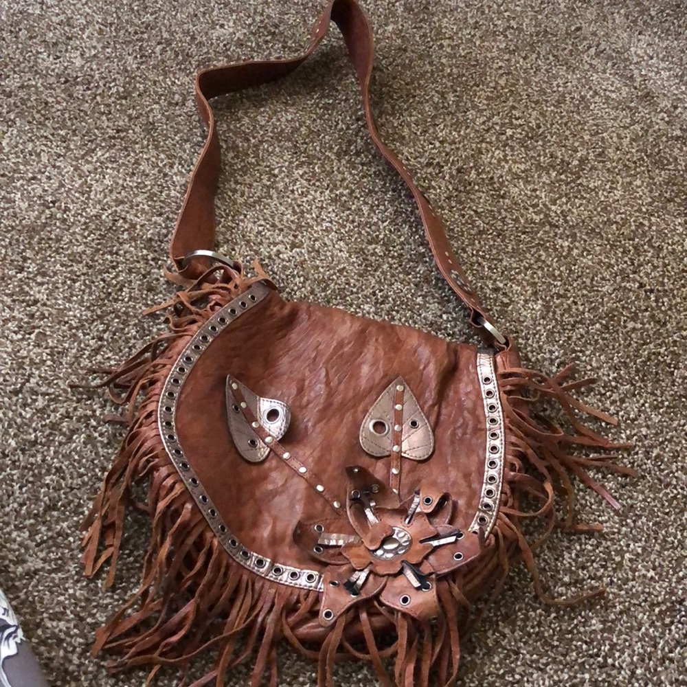 Junior drake fringe bag